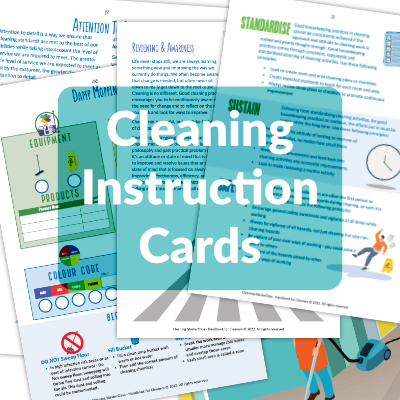 Cleaning Instruction Cards